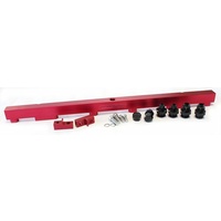 Aeroflow Fuel Rail Kit RB26 Dett 14mm Red AF64-2011R