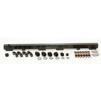 AF64-2012BLK - Fuel Rail Kit RB30 Black