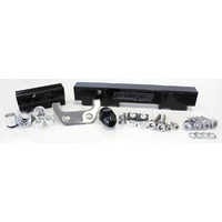 Aeroflow Rotary Fuel Rail Kit Series 4 & 5 Black Mazda AF64-2013BLK