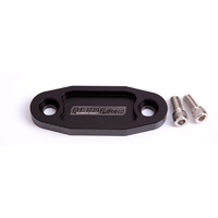 AF64-2020BLK - BILLET FUEL PUMP BLOCK OFF