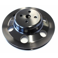 AF64-2023BLK - BILLET WATER PUMP V PULLEY