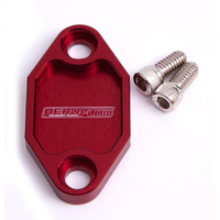 AF64-2029R - BILLET FUEL PUMP BLOCK OFF