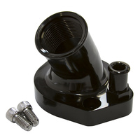 Aeroflow Billet Thermostat Housing Black Suits 45 Deg Windsor AF64-2033BLK