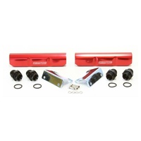 Aeroflow Red for Subaru EJ20 Fuel Rail Kit. Top Feed AF64-2058R