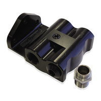 AF64-2061 - BILLET REMOTE OIL FILTER MOUNT