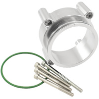 Aeroflow Ford Falcon DBW Adapter Silver Finish for Barra FG FG-X Throttle Body
