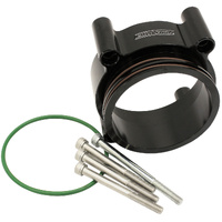 Aeroflow Ford Falcon DBW Adapter Black Finish suits Barra FG FG-X Throttle Body
