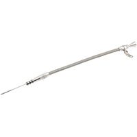 Aeroflow Mitsubishi 4G63 Engine Stainless Steel Flexible Dipstick Silver