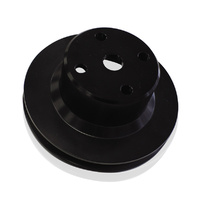 AF64-4022BLK - BLACK WATER PUMP  V PULLEY