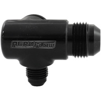 Aeroflow Ford Falcon BA BF FG Billet Thermostat Housing Tee Adapter 1x -10AN 1x