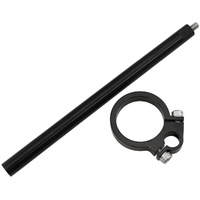 Aeroflow 40mm Fuel Pump Bracket & Stalk Universal Black Finish