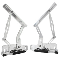 AF64-4122 - BILLET BONNET HINGE KIT POLISH