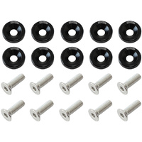 AF64-4365BLK - BILLET DRESS UP FENDER BOLT 10
