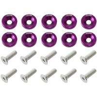 AF64-4365PUR - BILLET DRESS UP FENDER BOLT 10