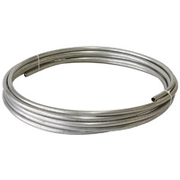 Aeroflow Fuel Line 5/16" (7.9mm) 25ft (7.6m) Length Roll Stainless Steel