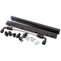 Aeroflow GM LS Fuel Rail Kit Cathedral Hi-Rise EFI Intake LS1 LS2 AF6999-5001