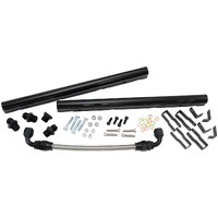 Aeroflow GM LS Fuel Rail Kit for Rectangle Port Carburettor Hi Rise Single Plane EFI Intake Manifold