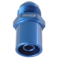 Aeroflow Push In Front Valve Cover Breather Adaptor -8AN Blue for Ford Falcon BA-FG