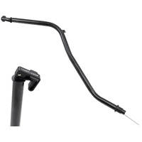 Aeroflow GM Powerglide Long Locking Trans Dipstick Black AF72-2402BLK