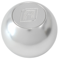 AF72-9900 - BILLET ROUND SILVER GEAR KNOB