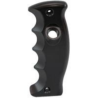 Aeroflow Pistol Grip Passenger Side Single Button Plate Black