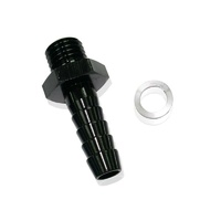 AF734-05BLK - METRIC M18 X 1.5MM > 5/16 BARB