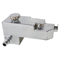 Aeroflow Fabricated Coolant Tank Polished for Holden Crewman VY LS1 5.7 V8