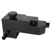 Aeroflow Fabricated Coolant Tank Black for Holden Calais VX LS1 5.7 V8 00-02