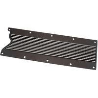 Aeroflow GM LS1 Finned Valley Plate Black Finish