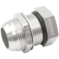 Aeroflow Bolt In Breather Bulkhead -16 AN Silver Finish
