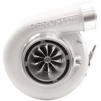 Aeroflow BOOSTED 6270 Conversion V-Band 0.85 Turbocharger 900HP, Natural Cast Finish