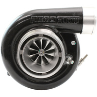 Aeroflow BOOSTED 6270 T4 0.85 Turbocharger 900HP, Black Finish - External Wastegate, T4 Inlet Flange, V-Band Exhaust Flange