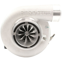 Aeroflow BOOSTED 6270 T4 0.95 Turbocharger 900HP, Natural Cast Finish - External Wastegate, T4 Inlet Flange, V-Band Exhaust Flange