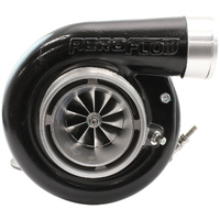 Aeroflow BOOSTED 6270 V-Band 0.85 Turbocharger 900HP, Black Finish - External Wastegate, V-Band Inlet Flange, V-Band Exhaust Flange