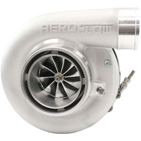 Aeroflow BOOSTED 7170 T4 0.95 Turbocharger 1150HP, Natural Cast Finish - External Wastegate, T4 Dual Inlet Flange, V-Band Exhaust Flange