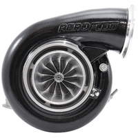 Aeroflow Boosted 7282 1.01 V-Band Inlet Turbocharger Black AF8005-4087BLK
