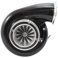 Aeroflow BOOSTED 8082 V-BAND 1.28 Turbocharger 1600HP, Hi Temp Black Finish - External Wastegate, V-Band Inlet Flange, V-Band Exhaust Flange