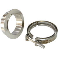 AF8080-1015 - 2.98" S/S BOOSTED V-BAND KIT