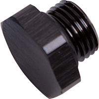 AF814-06BLK - ORB HEX PORT PLUG -6AN