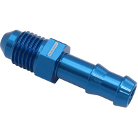Aeroflow AN Flare to Barb Adapter -4AN to 5/16" - Blue Finish