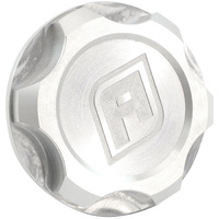 Aeroflow Toyota 1JZ 2JZ Billet Oil Cap Anodized Silver Finish