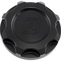 Aeroflow Subaru EJ Billet Oil Cap Anodized Black Finish