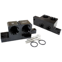 AF82-2009 - GM LS 90DEG OIL BLOCK ADAPTER