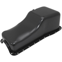 Aeroflow Ford Big Block 429 460 V8 Oil Pan 5.0L Black Stock Style AF82-9343BLK