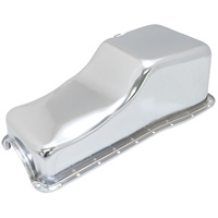 Aeroflow Ford Big Block 429 460 V8 Oil Pan 5.0L Chrome Stock Style AF82-9343C