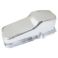 AF82-9414C - STOCK OIL PAN SBC LATE '86 ON
