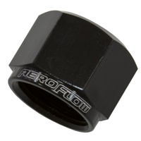 AF820-10BLK - FLARE CAP FEMALE -10AN