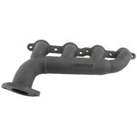 Aeroflow GM LS Driver Side Single Turbo Manifold 3.5" V-Band LS1 LS2 LS3