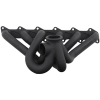 Aeroflow Ford Barra V-Band Turbo Manifold GT30 GT35 High Mount 50mm WG