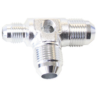 AF824-06-08S - MALE FLARE TEE -8AN X 2 90 DEG